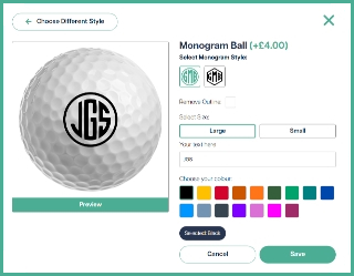 Personalise your ball