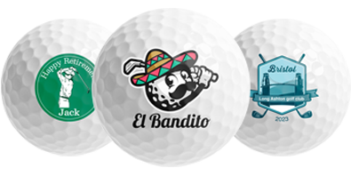 Personalised golf balls