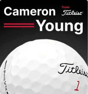 Titleist Golf Balls: Cameron Young