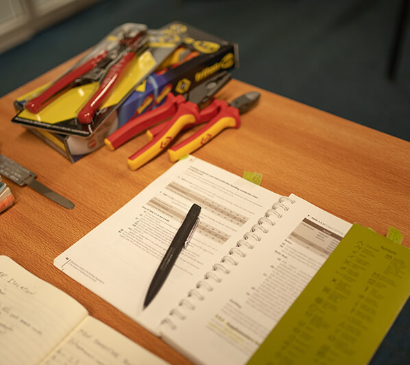 Online electrical training