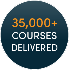 35,000+ courses delivered