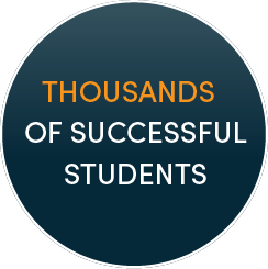 THOUSANDS OF SUCCESSFUL STUDENTS