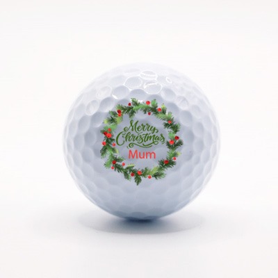 christmas golf ball for mum