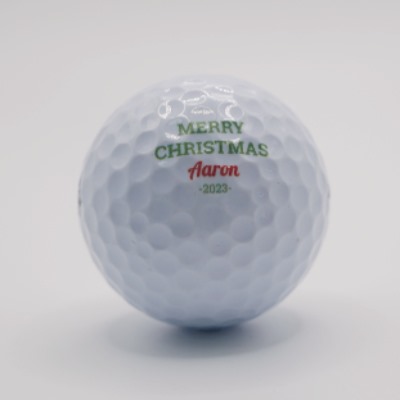 christmas golf balls for friend