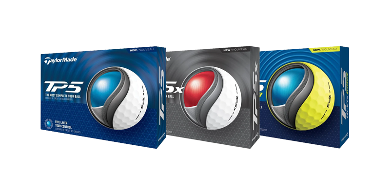 TaylorMade TP5 and TP5x Golf Balls