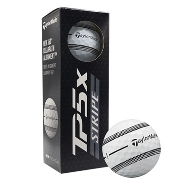 TaylorMade TP5x Stripe Golf Balls 2024