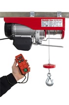 Radio Control 200kg 240v Electric Wire Rope Hoist x 18mtr HOL