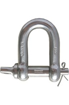 Cromox 3.85tonne Grade 60 Stainless Steel Dee Safety Shackle