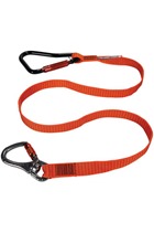 Ergodyne SQUIDS 3149 36kg Heavy Duty Tool Lanyard c/w XL Locking Karabiner and Swivel Karabiner