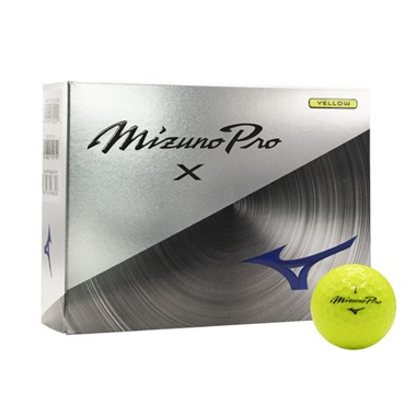 Mizuno Pro X Yellow Golf Balls 2025