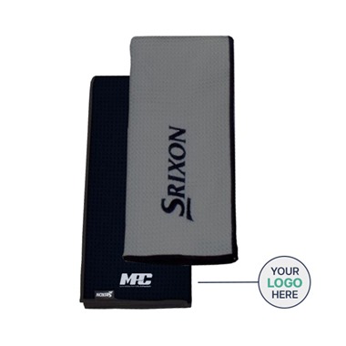 Personalised Srixon Tri-fold Golf Towel 2025 - Logo/Embroidery