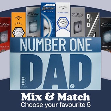 Golf Ball Gift Set for Dad - Selection Box