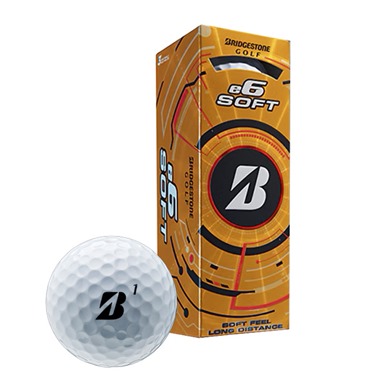 Bridgestone e6 White Golf Balls 2025