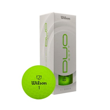 Wilson Duo Soft Green Golf Balls 2025
