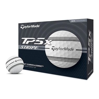 TaylorMade TP5x Stripe Golf Balls 2024