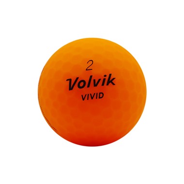 Volvik Vivid Focus Orange Golf Balls