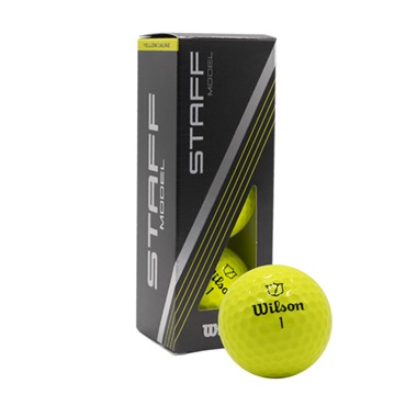 Wilson Staff Model Yellow Golf Balls 2024