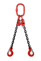 Weissenfel 7.5tonne 2-Leg Chainsling c/w Latch Hooks