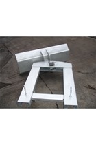 Adjustable Fork Mounted Snow Plough 1500mm Blade Width