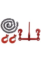 14970kg M.B.S Ratchet Loadbinder Set with Latch Hooks