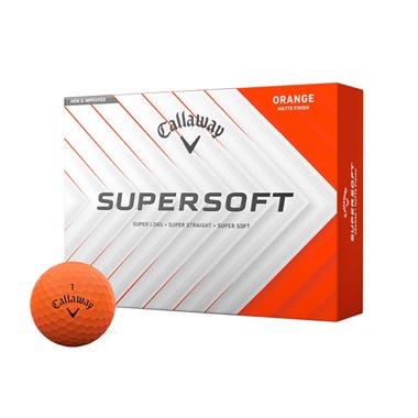 Callaway Supersoft Orange Golf Balls 2025