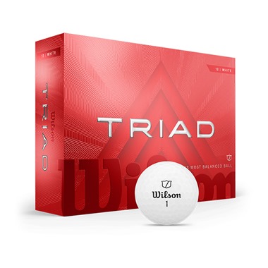 Wilson Triad White Golf Balls 2025