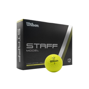 Wilson Staff Model Yellow Golf Balls 2024