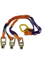 2000kg Anchor Pin Sling Set c/w 3x 1.3tonne Clutches