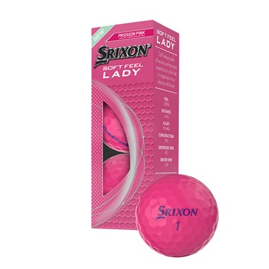 Srixon Soft Feel Lady Pink Golf Balls 2025