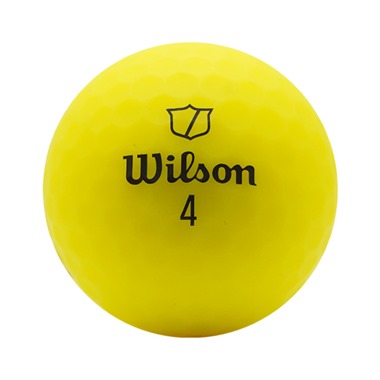 Wilson Duo Soft Yellow Golf Balls 2025