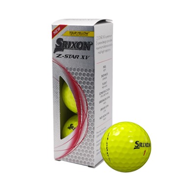 Srixon Z-Star XV Tour Yellow Golf Balls