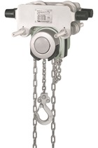 YaleLift 900kg Corrosion Resistant Integral Geared Trolley Hoist