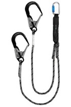 Abtech Safety 1504H Twin Edge Rope Fall Arrest Lanyard 2mtr