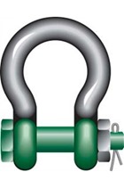 Green Pin 25ton Safety Pin "Polar" Bow Shackle