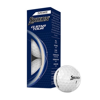 Srixon Q-Star Tour Pure White Golf Balls 2024