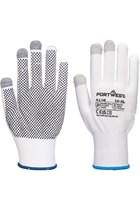 Portwest A118 - Grip 13 PVC Dotted Touchscreen Glove (12pk)