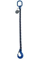 1.4tonne 6mm Grade 100 Chainsling 1 Leg, Latch Hook