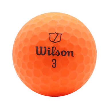 Wilson Duo Soft Orange Golf Balls 2025