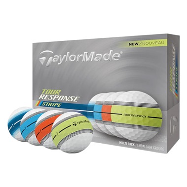 TaylorMade Tour Response Stripe Golf Balls 2025 (Multi Pack)