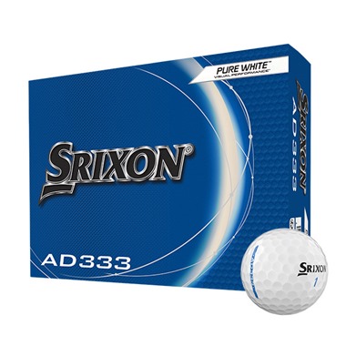 Srixon AD333 Pure White Golf Balls 2024