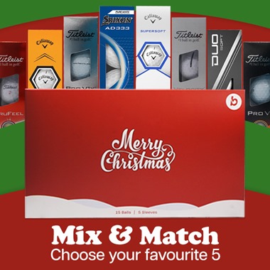 Merry Christmas Golf Ball Selection Box