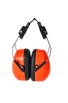 Portwest PS47 Endurance Orange Hi-Viz Clip-on Ear Defenders