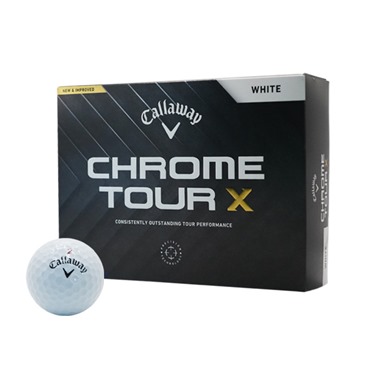 Callaway Chrome Tour X White Golf Balls 2024