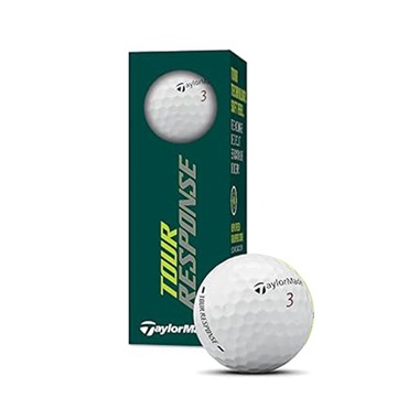 TaylorMade Tour Response White Golf Balls 2025
