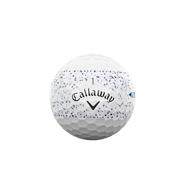 Callaway Supersoft Blue Splatter Golf Balls 2025