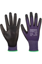 Portwest A195 Touchscreen PU Coated Grip Glove Purple/Black (10pk)