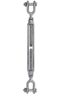 1/4" x 4" Galvanised Jaw/Jaw Turnbuckle Untested
