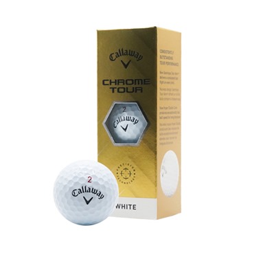 Callaway Chrome Tour White Golf Balls 2024