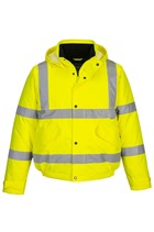 Portwest S463 Hi-Vis Winter Bomber Jacket Yellow