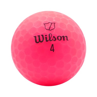 Wilson Duo Soft Pink Golf Balls 2025